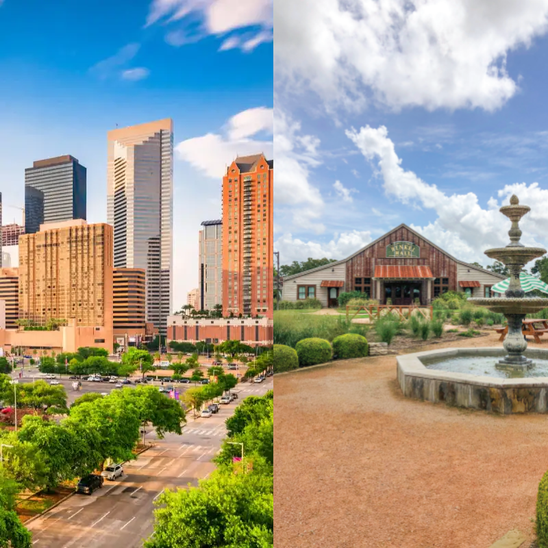 Houston to Round top limo service