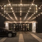 Four Seasons Houston airport shuttle luxury SUV pickup