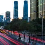 Luxury car driving from San Antonio to Houston Texas