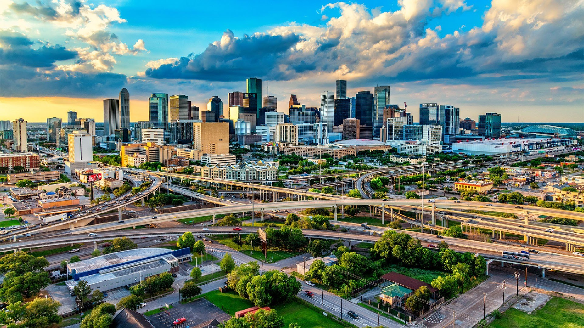 Black luxury Sprinter van rental with driver in Houston Texas for group travel and business events
