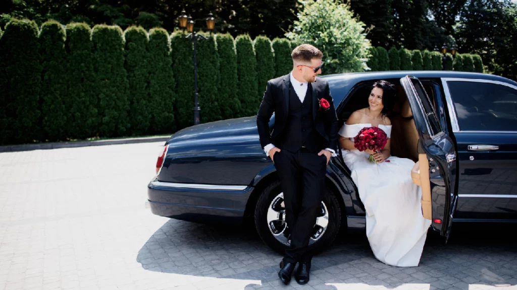 Classic vintage car rental for wedding in Houston, Texas