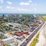 Luxury limo service from Houston to Galveston with professional chauffeur